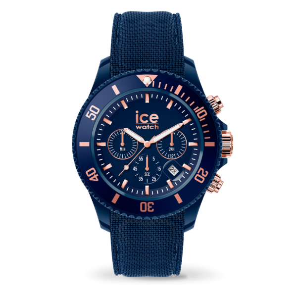 Ice Chrono - Blue Rose Gold